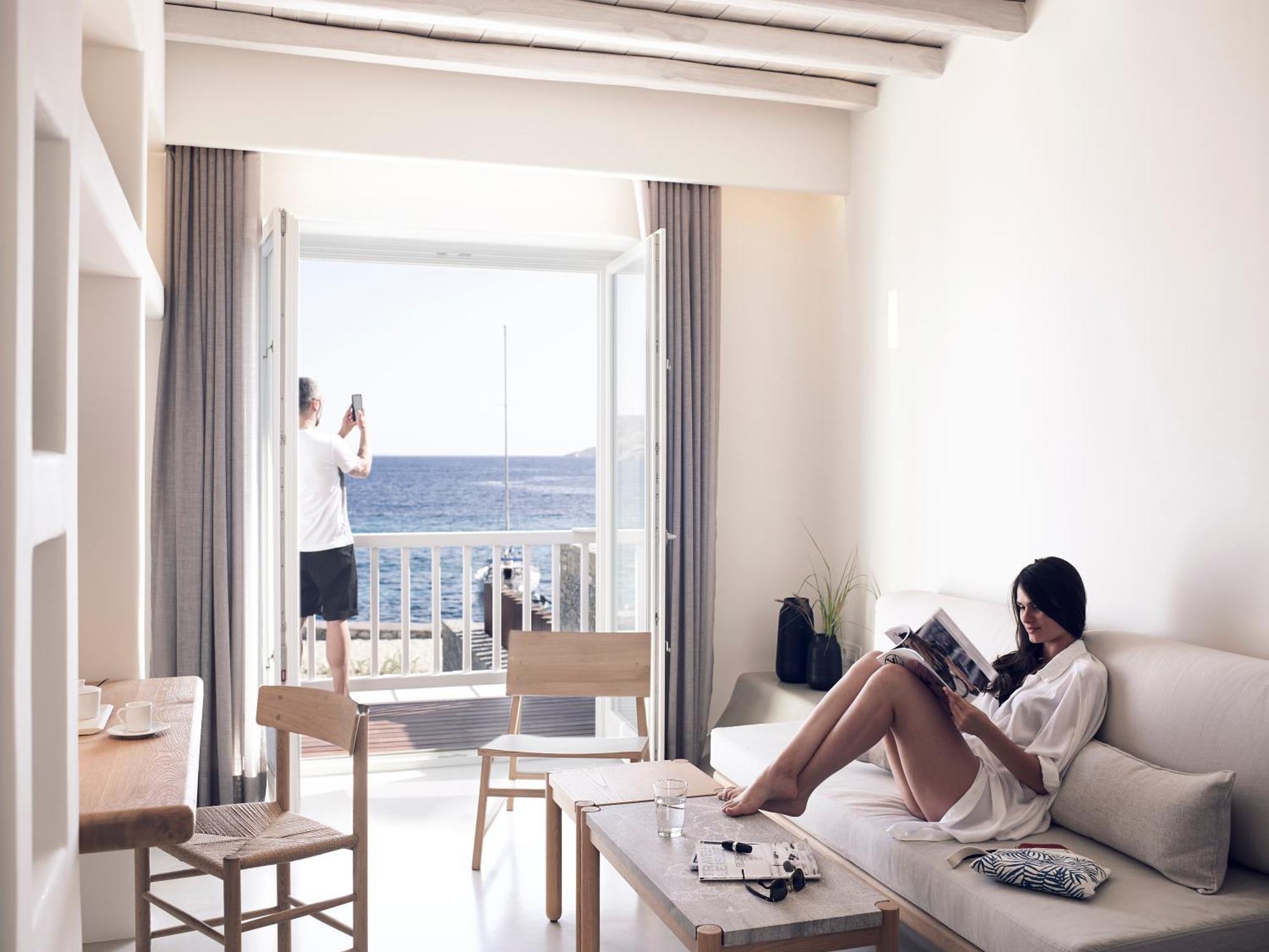 The Coast Bill&Coo-The Leading Hotels Of The World (Adults Only) Agios Ioannis Diakoftis Rom bilde